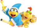 Baby Bowser and Kamek
